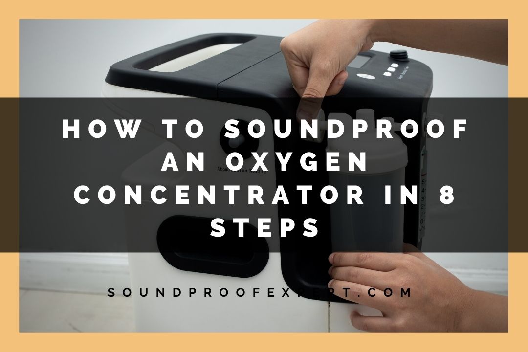 soundproofing an oxygen concentrator